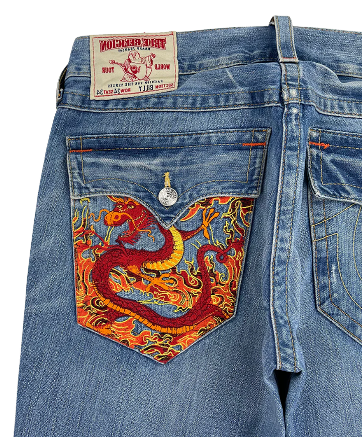 Dragon Patch Jeans