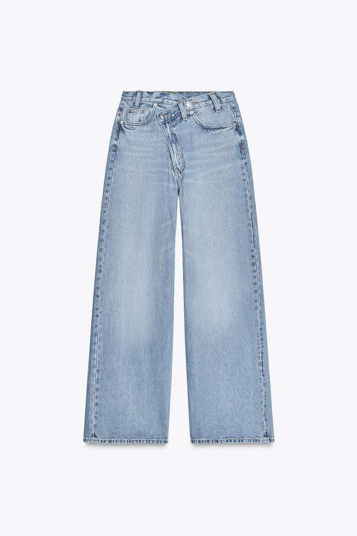 WIDE-LEG TRF JEANS