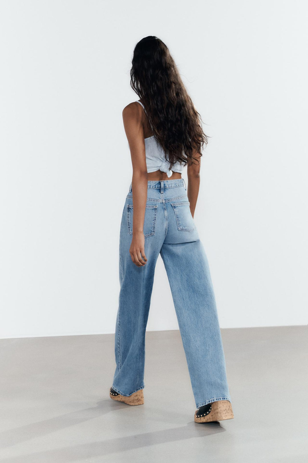 WIDE-LEG TRF JEANS